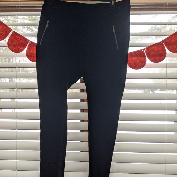 Roaman's Pants - Zipper pocket ponte pants 18W